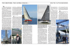 Two Brothers, Two Antrim Designs – One Pac Cup Showdown